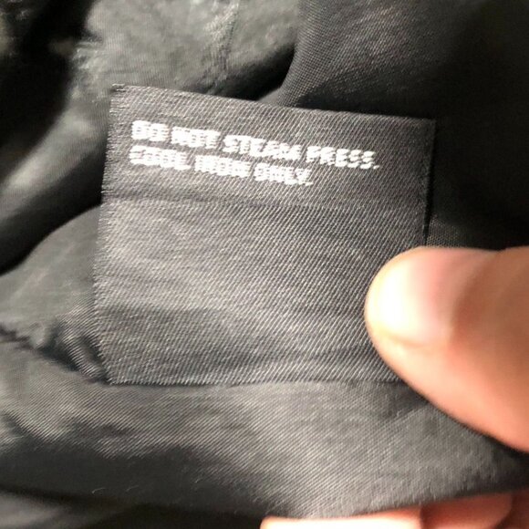 Wilsons Men Leather Bomber Jacket Size XXLT Black Thinsulate Full Zip Moto Biker - Picture 12 of 16